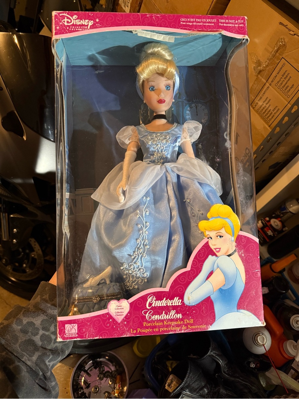 Disney Princess Porcelain Keepsake Doll Lot